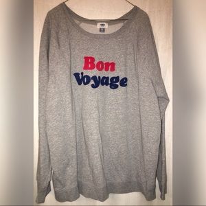 Grey Old Navy Sweatshirt